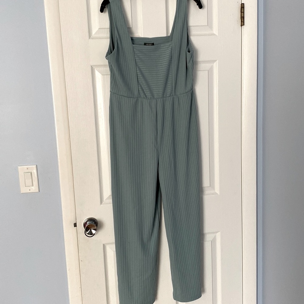 Teal jumpsuit